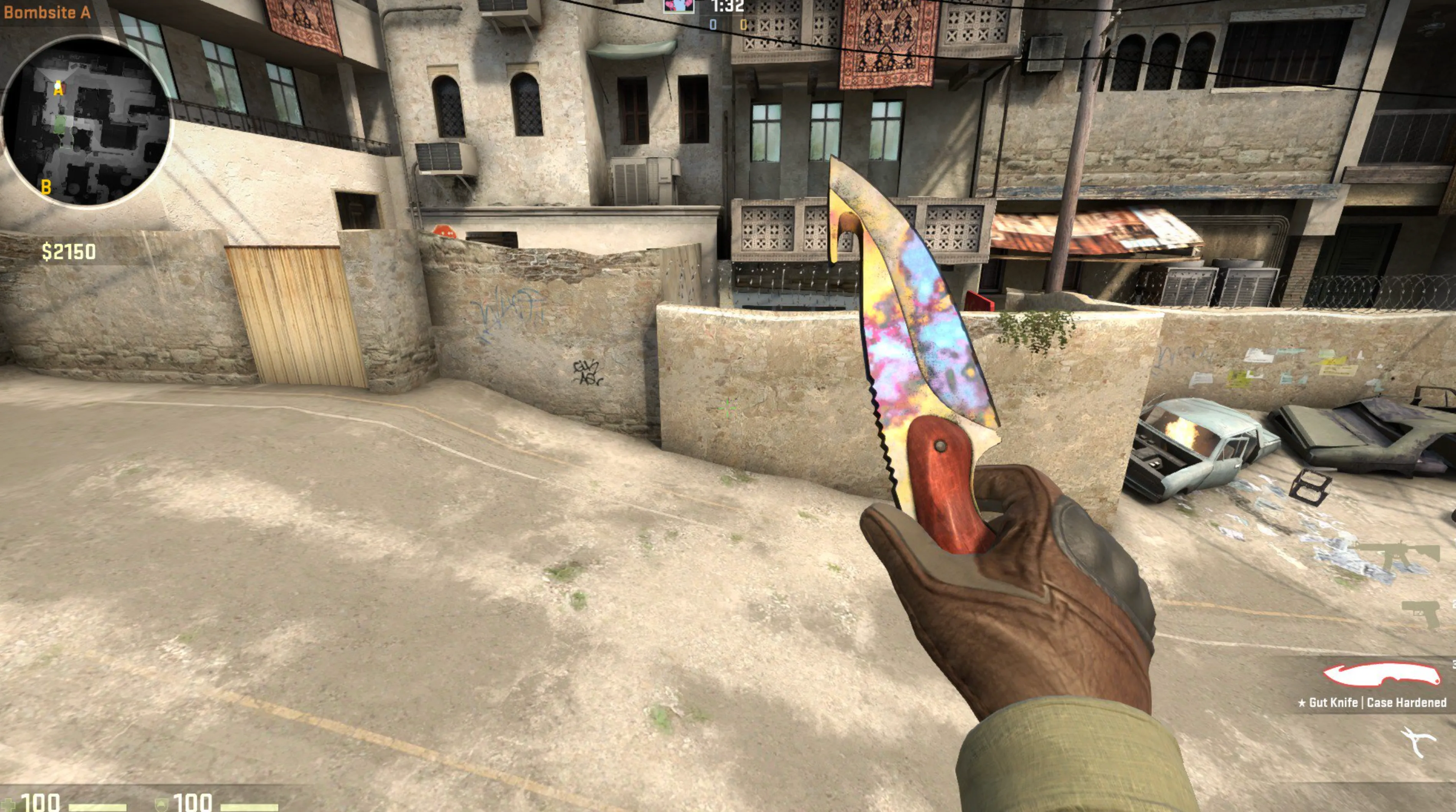 Gut Knife Case Hardened